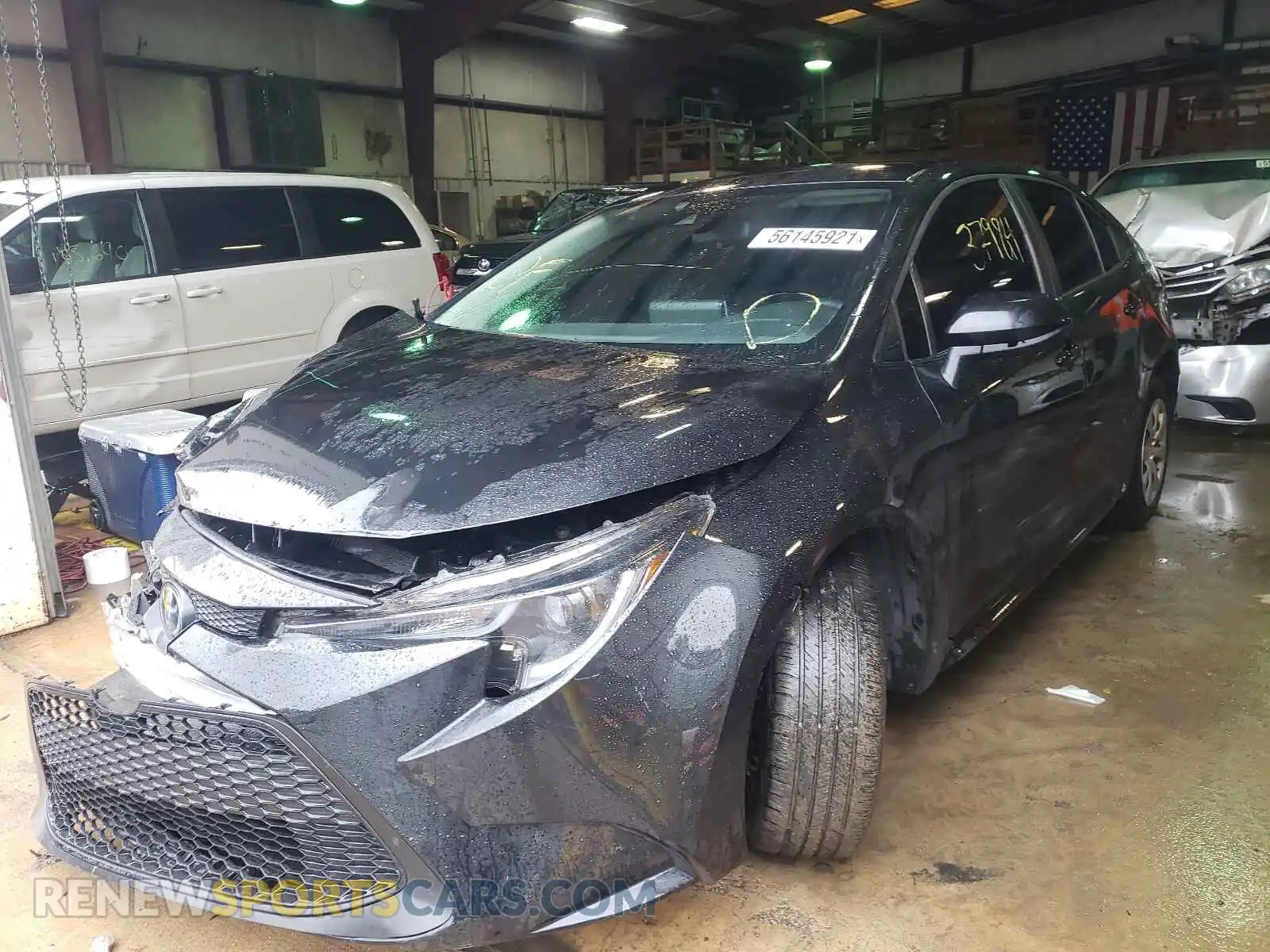 2 Photograph of a damaged car 5YFEPRAE5LP086027 TOYOTA COROLLA 2020