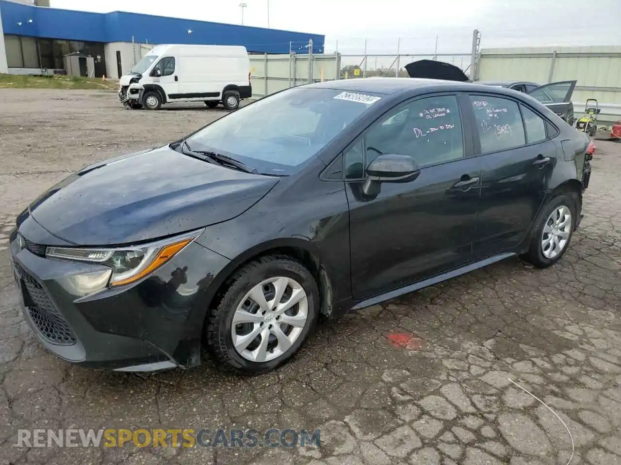 1 Photograph of a damaged car 5YFEPRAE5LP098260 TOYOTA COROLLA 2020