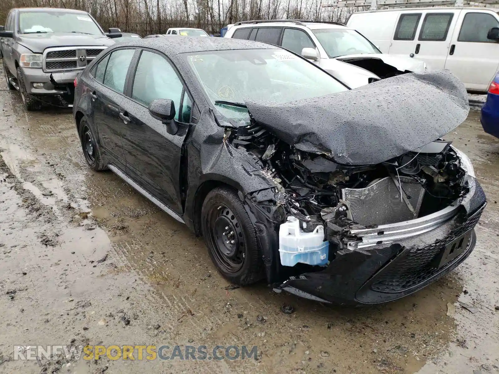 1 Photograph of a damaged car 5YFEPRAE5LP100721 TOYOTA COROLLA 2020