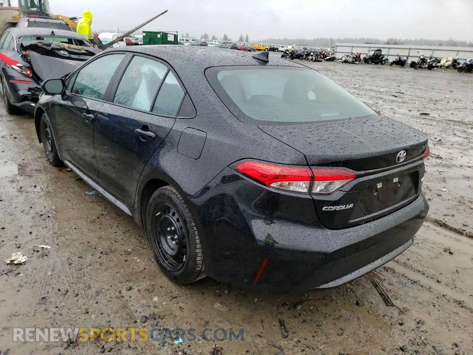 3 Photograph of a damaged car 5YFEPRAE5LP100721 TOYOTA COROLLA 2020