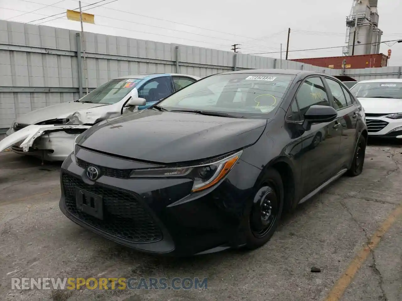 2 Photograph of a damaged car 5YFEPRAE5LP104882 TOYOTA COROLLA 2020