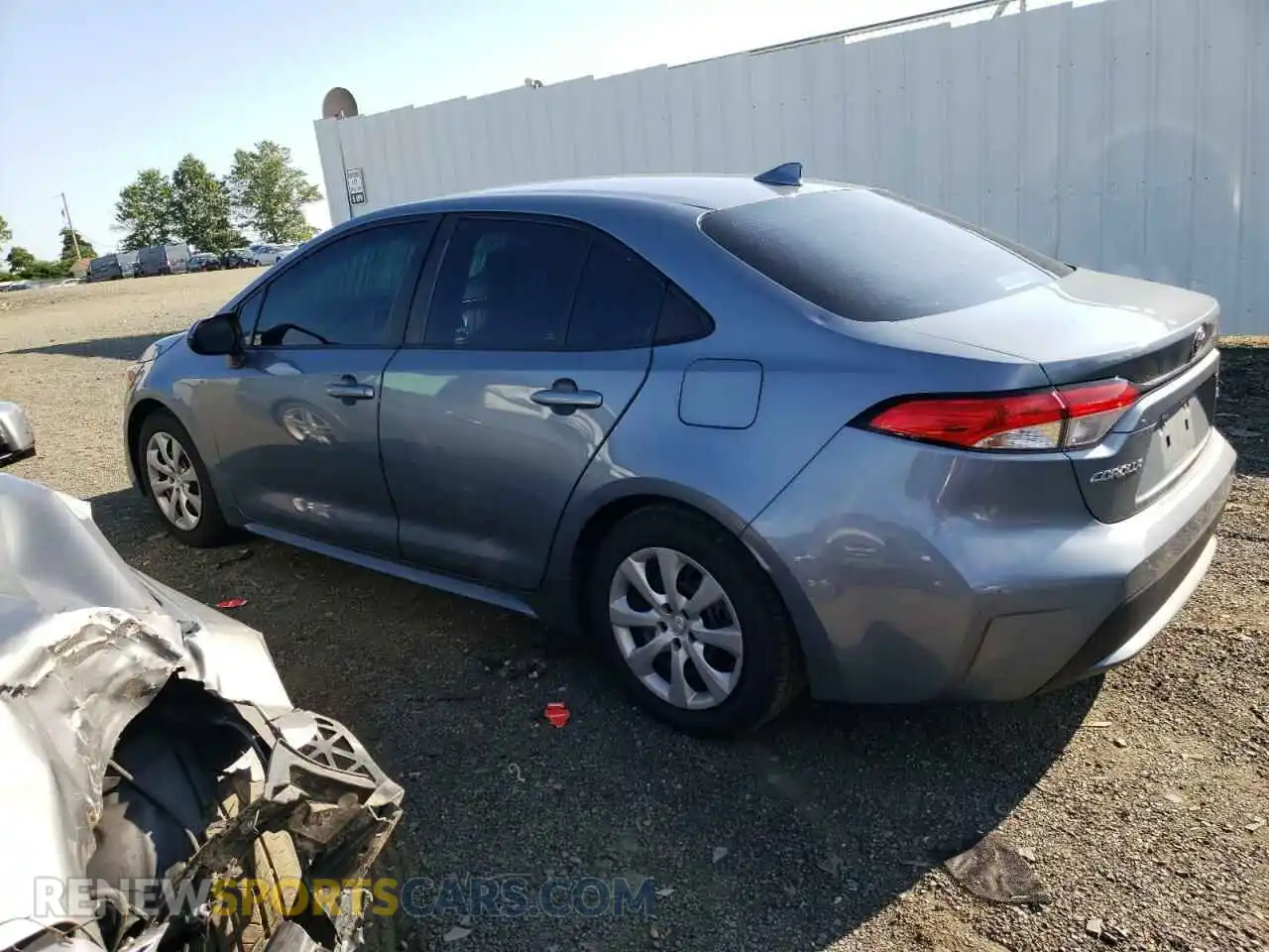 2 Фотография поврежденного автомобиля 5YFEPRAE5LP107586 TOYOTA COROLLA 2020