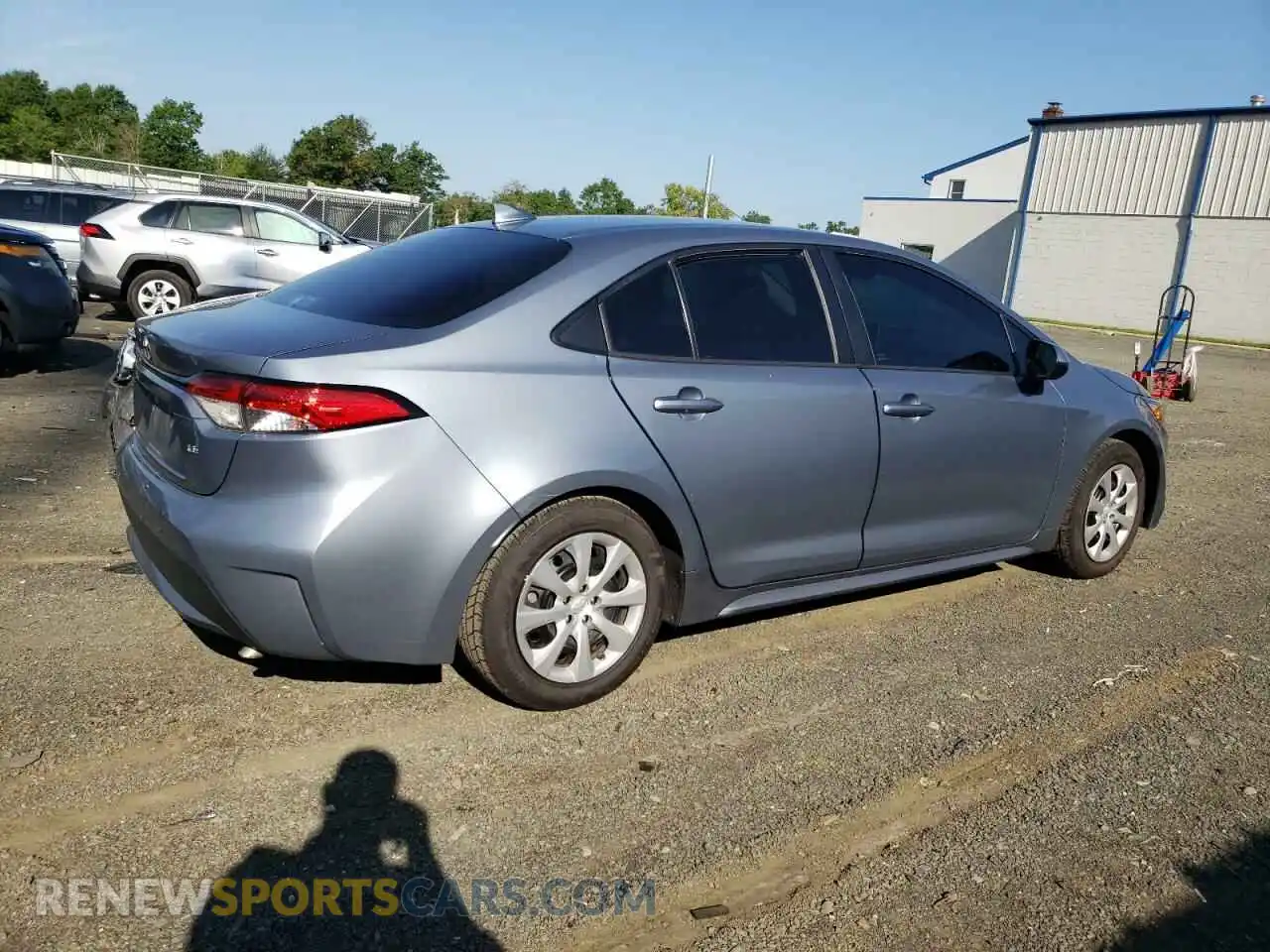 3 Фотография поврежденного автомобиля 5YFEPRAE5LP107586 TOYOTA COROLLA 2020