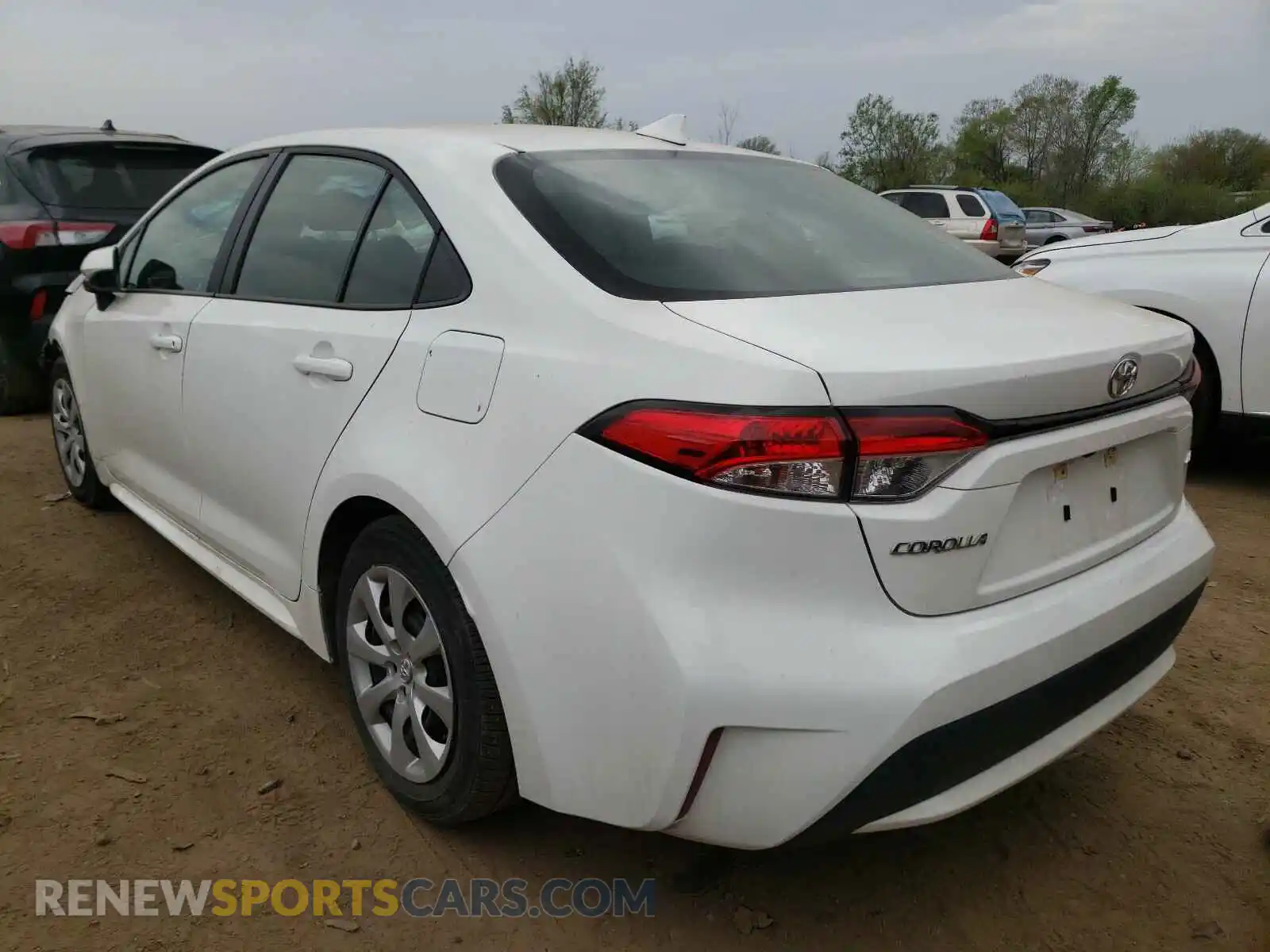 3 Photograph of a damaged car 5YFEPRAE5LP109287 TOYOTA COROLLA 2020