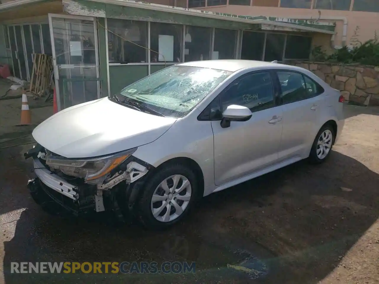 1 fotografías del automóvil dañado 5YFEPRAE5LP110861 TOYOTA COROLLA 2020
