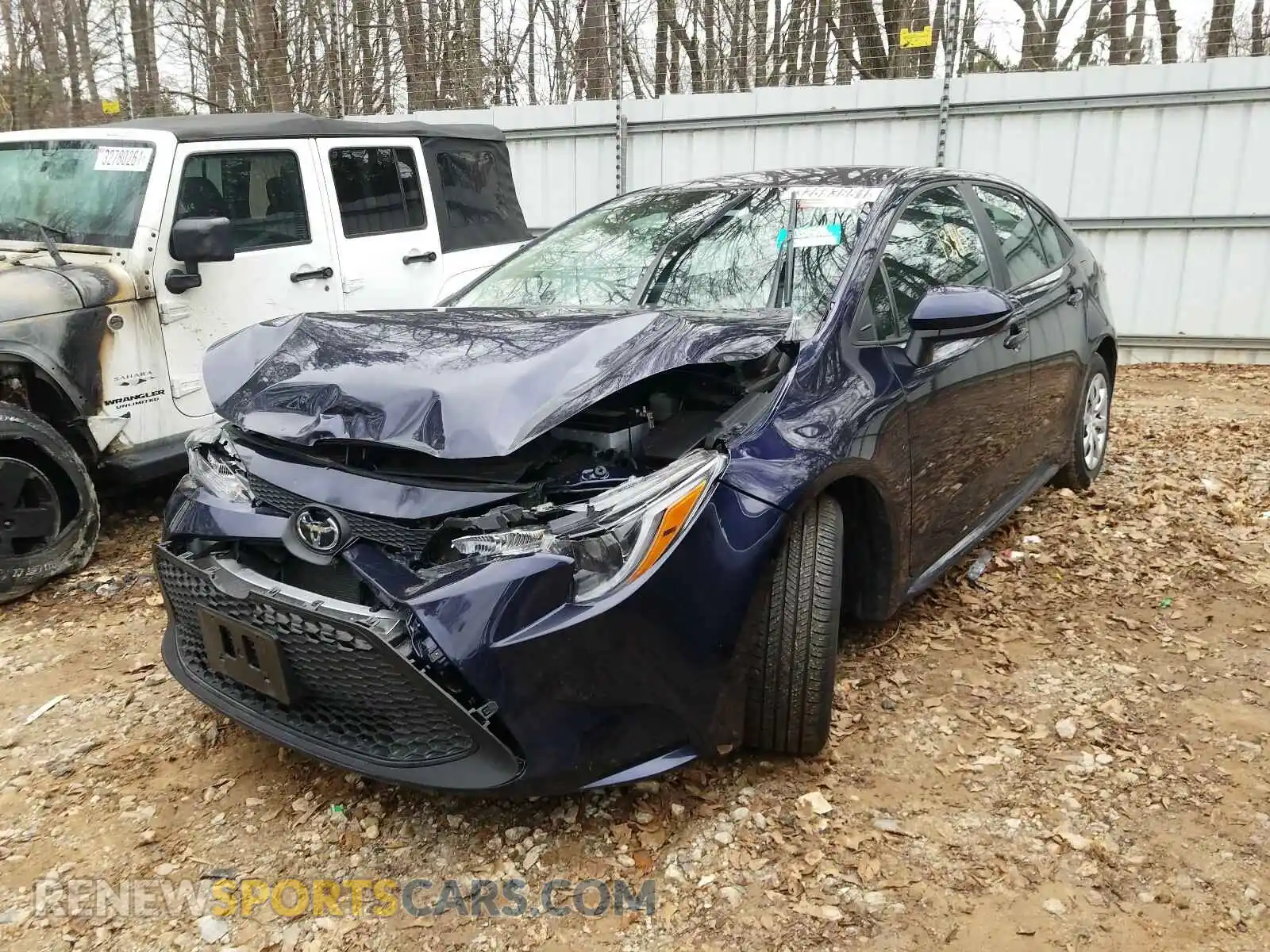 2 Photograph of a damaged car 5YFEPRAE5LP119222 TOYOTA COROLLA 2020
