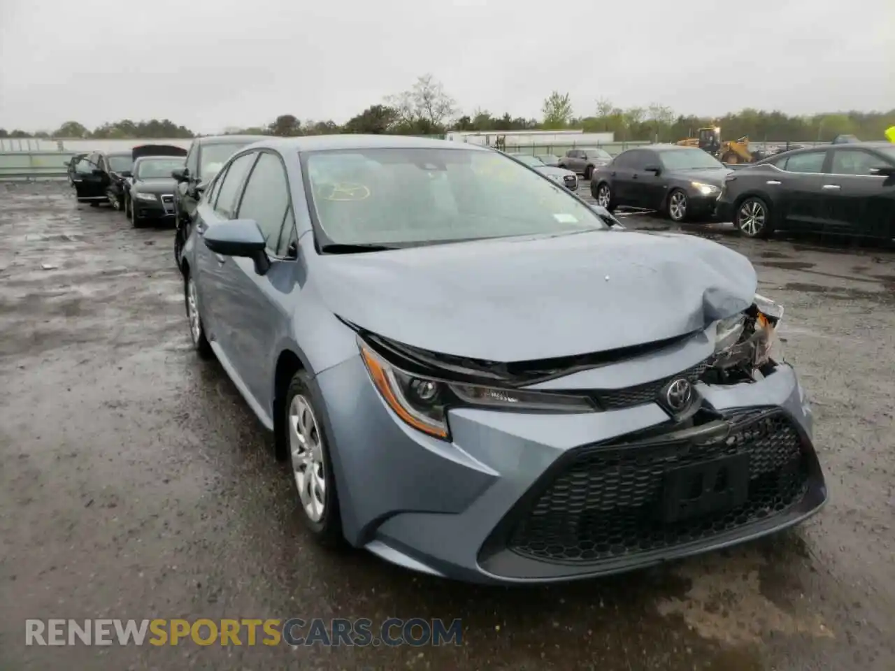 1 Photograph of a damaged car 5YFEPRAE5LP123528 TOYOTA COROLLA 2020