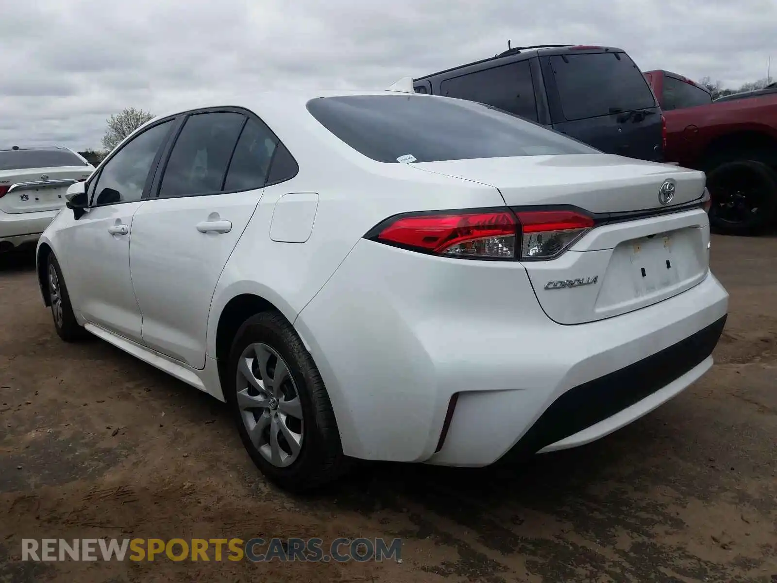 3 Photograph of a damaged car 5YFEPRAE5LP140426 TOYOTA COROLLA 2020