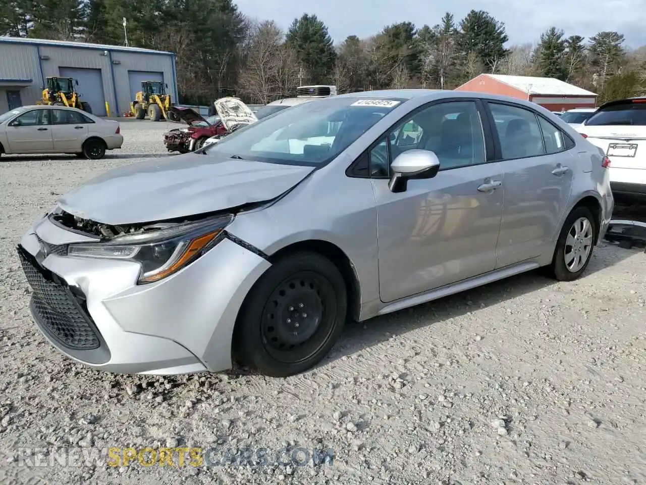 1 Photograph of a damaged car 5YFEPRAE5LP142788 TOYOTA COROLLA 2020
