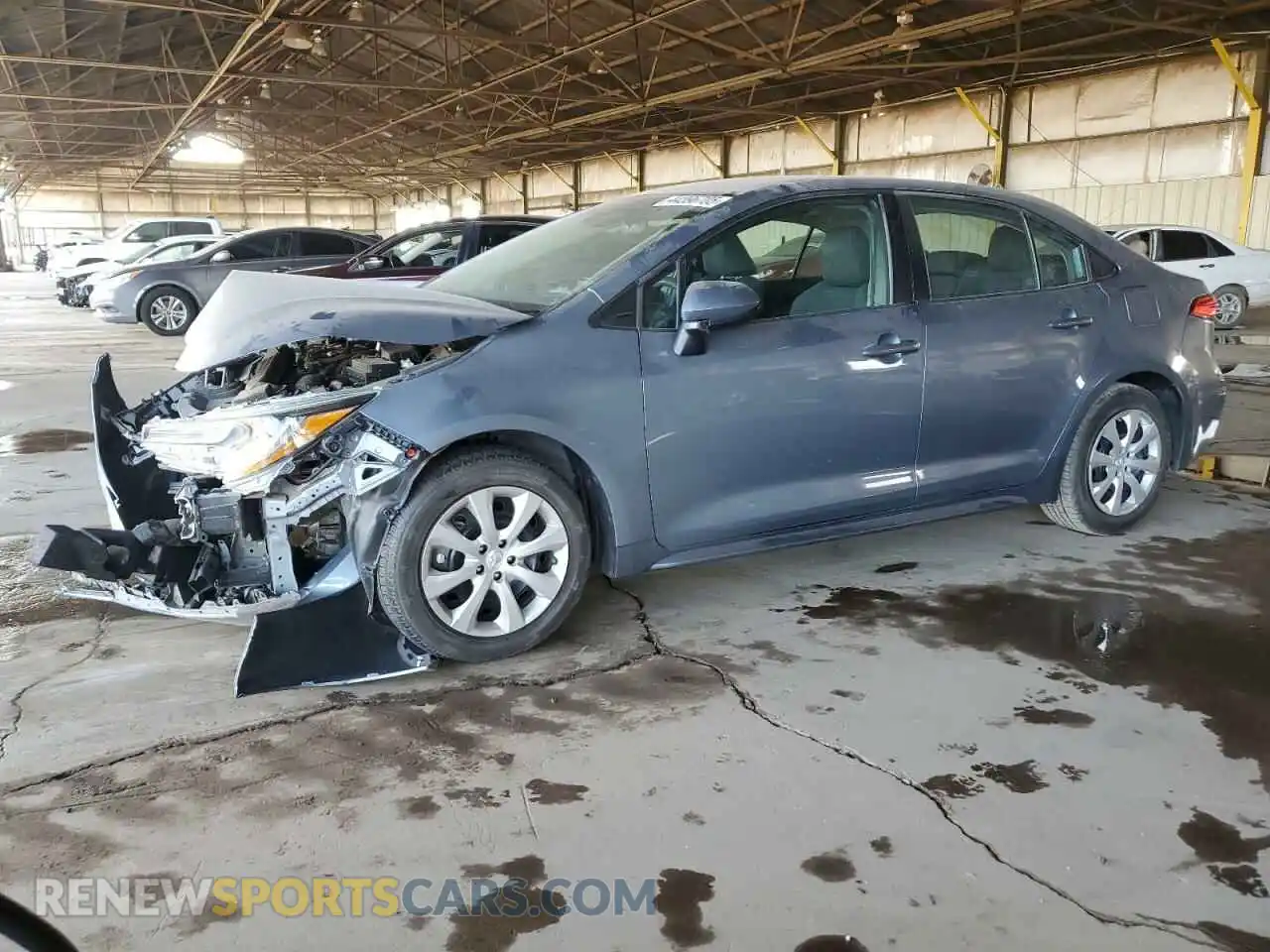 1 Photograph of a damaged car 5YFEPRAE6LP004418 TOYOTA COROLLA 2020