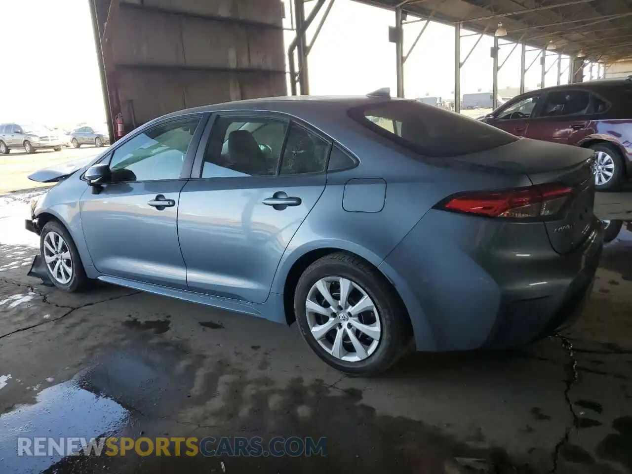 2 Photograph of a damaged car 5YFEPRAE6LP004418 TOYOTA COROLLA 2020