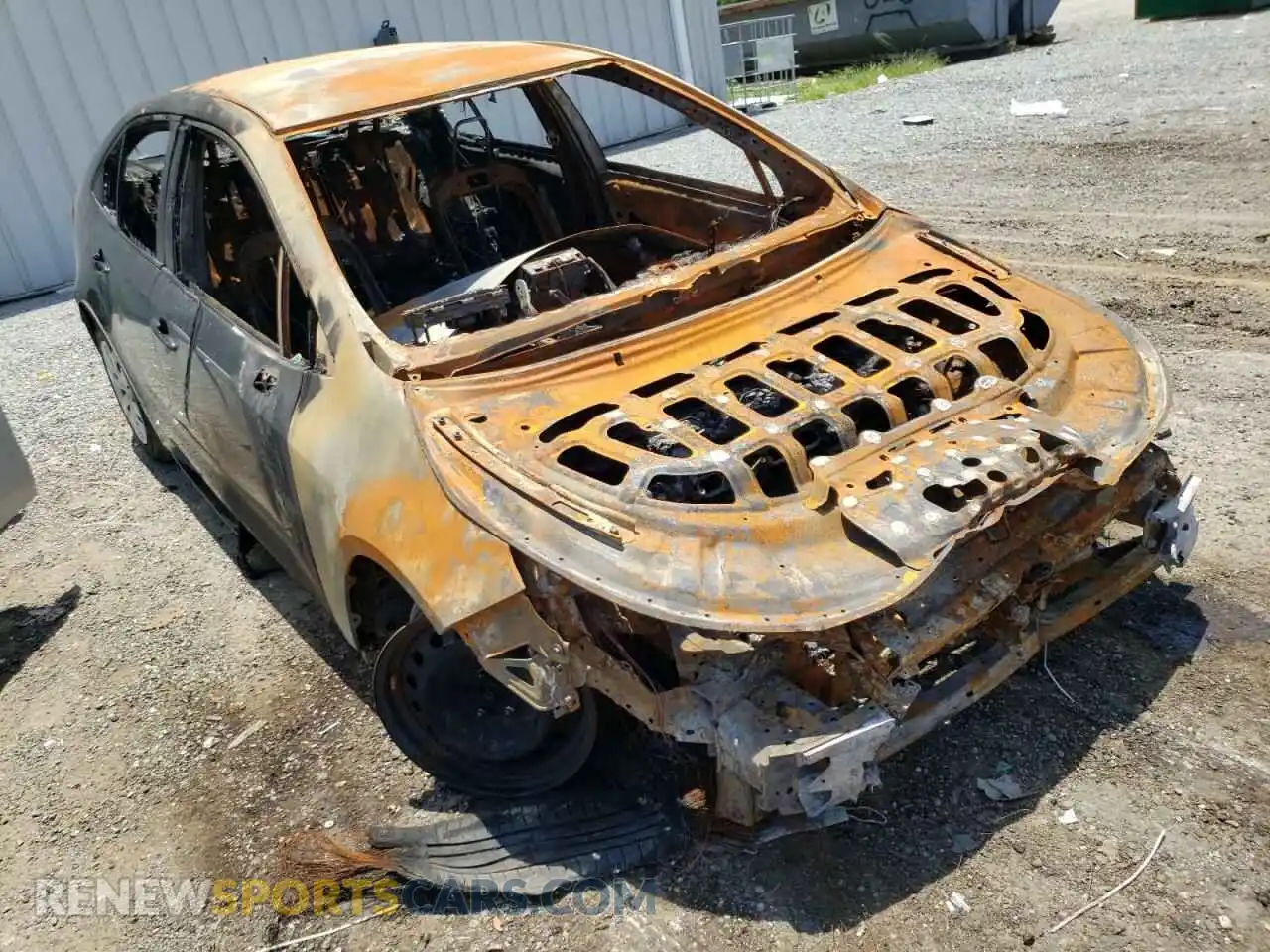 1 fotografías del automóvil dañado 5YFEPRAE6LP029075 TOYOTA COROLLA 2020