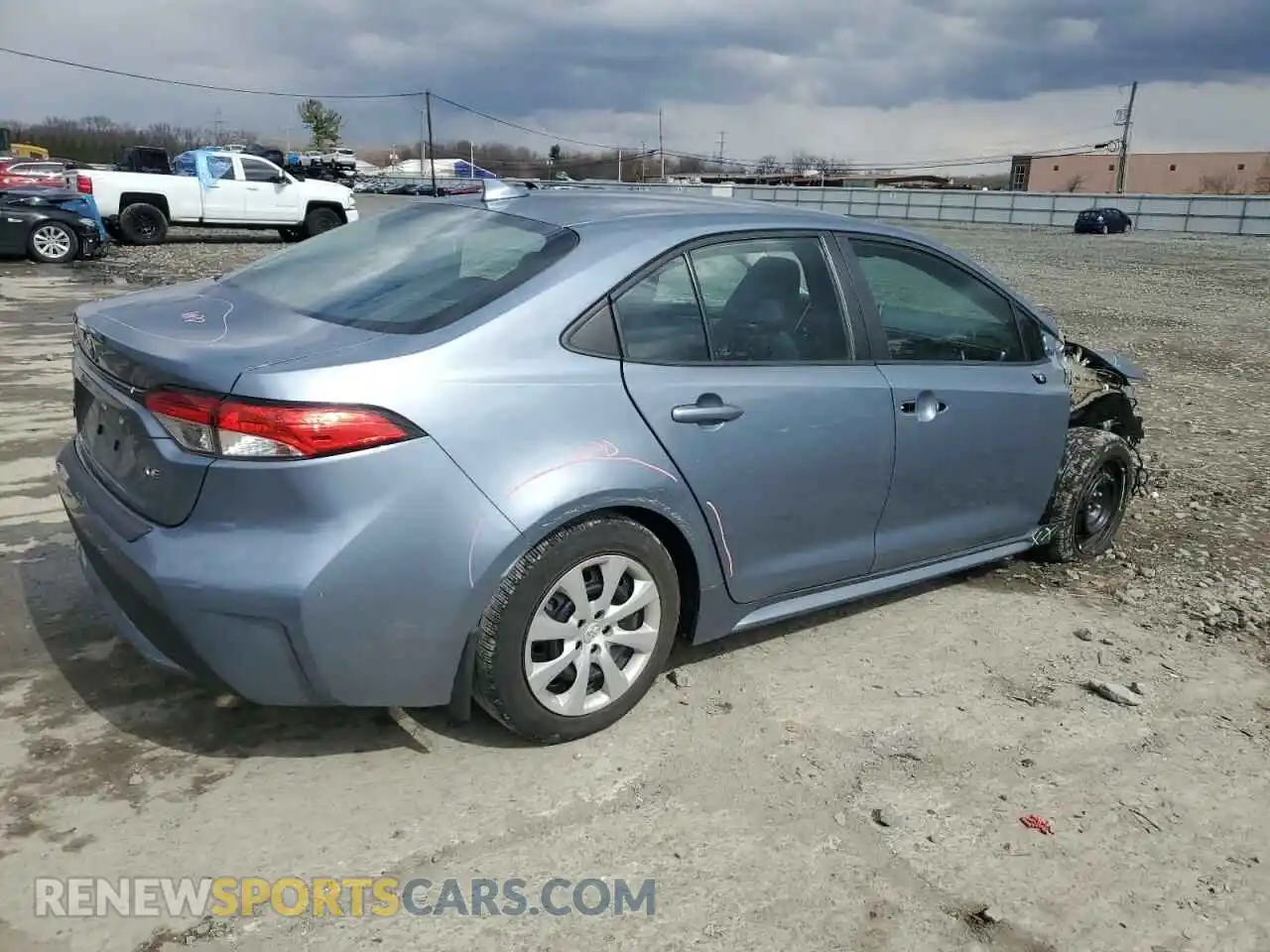 3 Photograph of a damaged car 5YFEPRAE6LP039864 TOYOTA COROLLA 2020