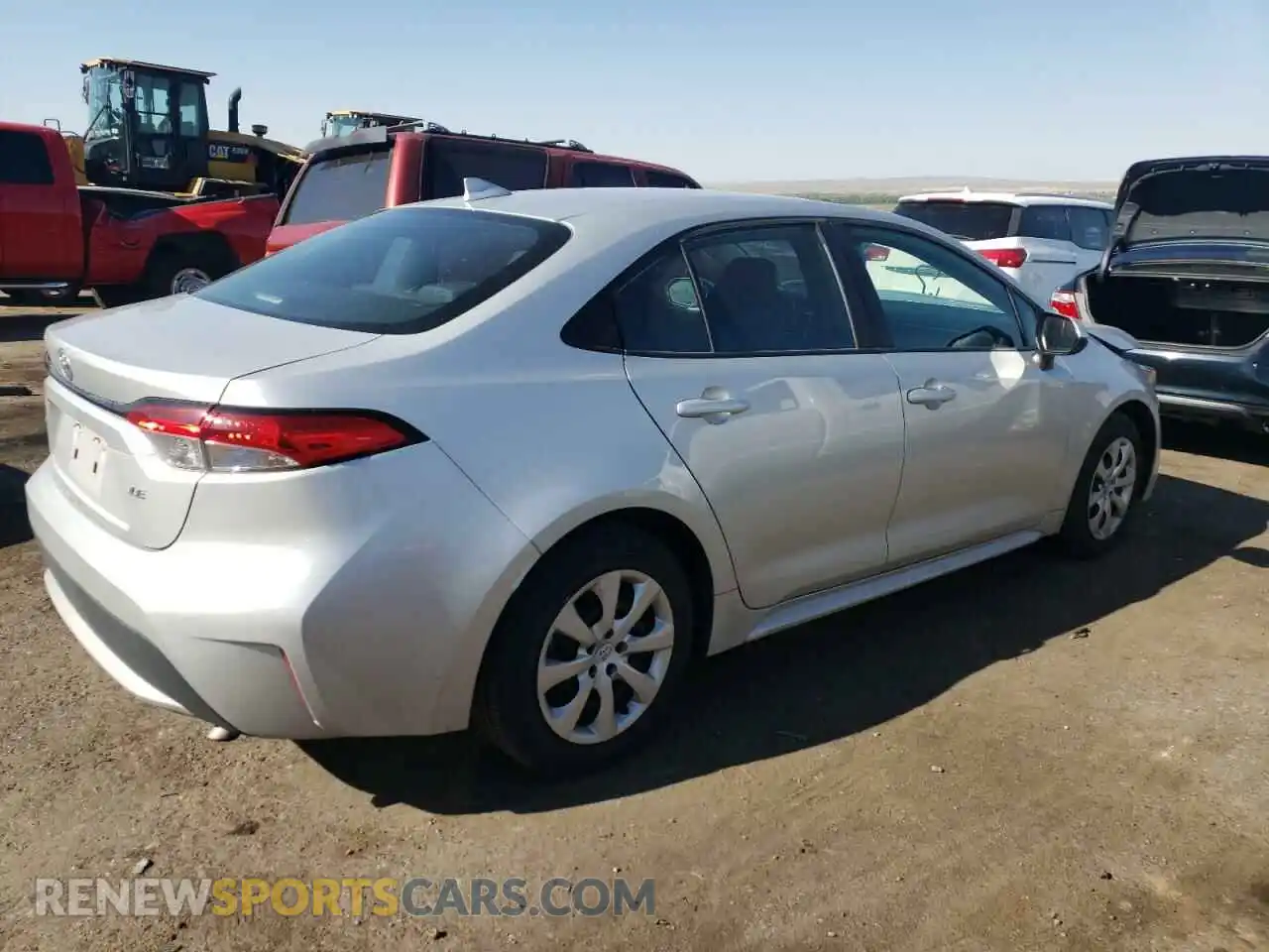 3 Photograph of a damaged car 5YFEPRAE6LP049472 TOYOTA COROLLA 2020