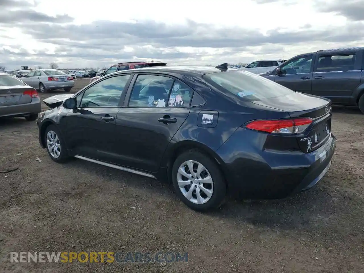 2 Photograph of a damaged car 5YFEPRAE6LP066952 TOYOTA COROLLA 2020