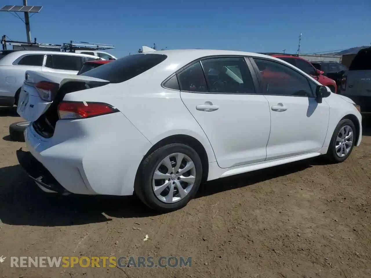3 Photograph of a damaged car 5YFEPRAE6LP079703 TOYOTA COROLLA 2020
