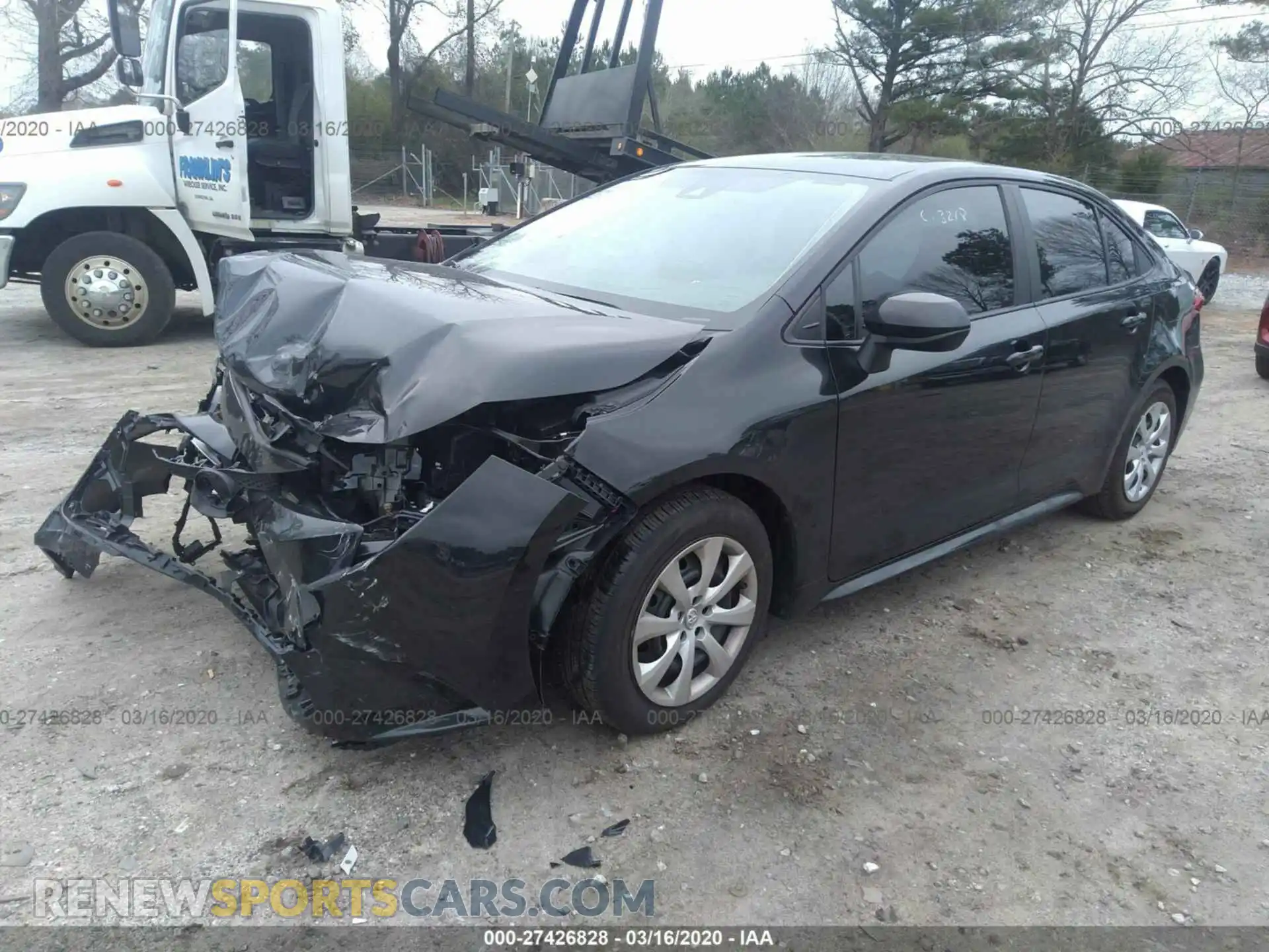 2 Photograph of a damaged car 5YFEPRAE6LP083203 TOYOTA COROLLA 2020