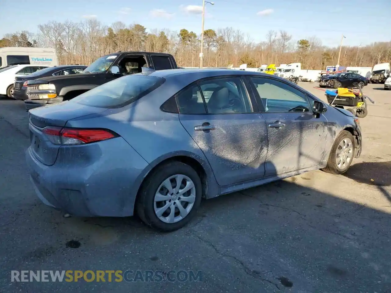 3 Photograph of a damaged car 5YFEPRAE6LP090572 TOYOTA COROLLA 2020
