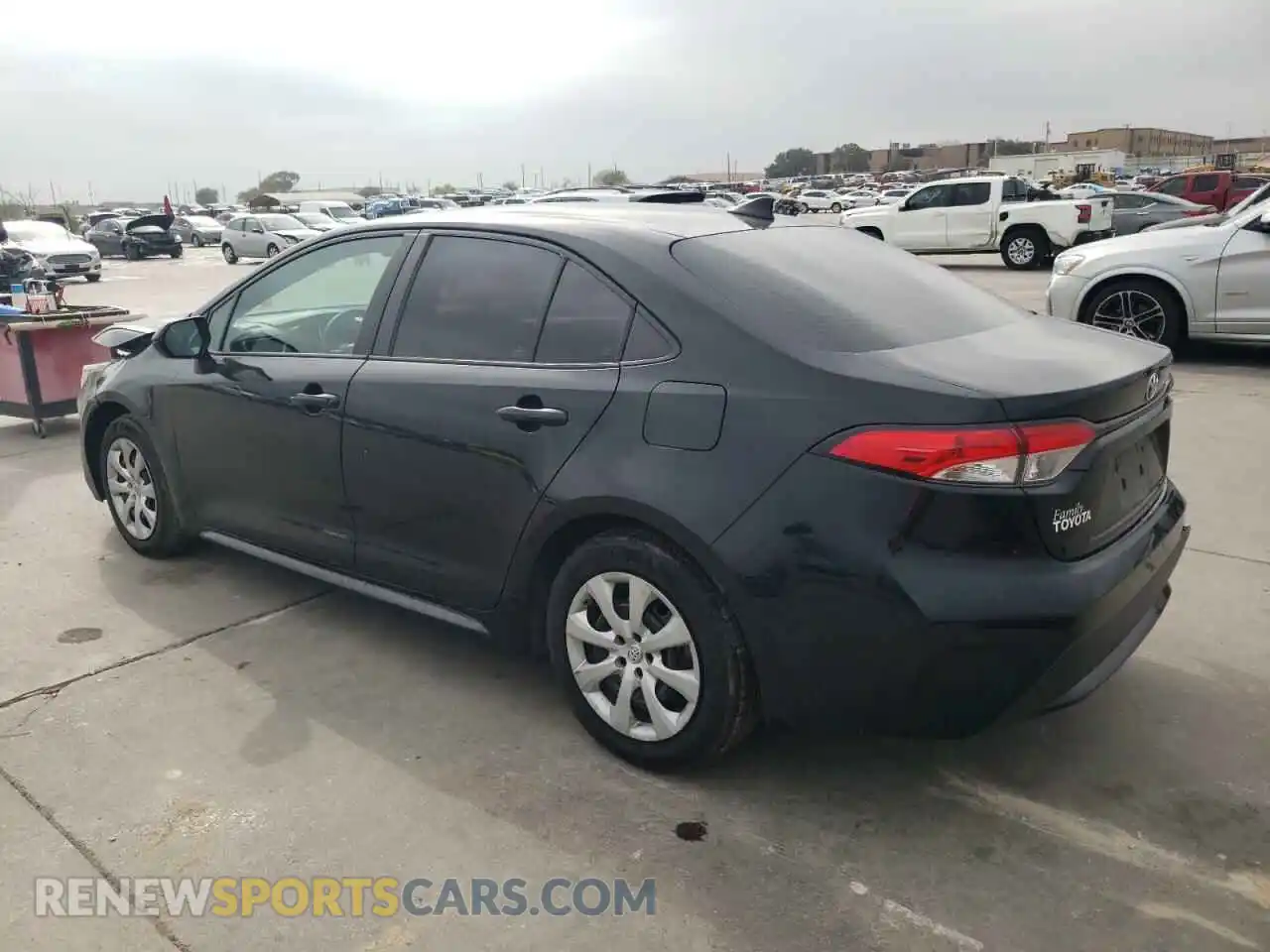 2 Photograph of a damaged car 5YFEPRAE6LP093195 TOYOTA COROLLA 2020