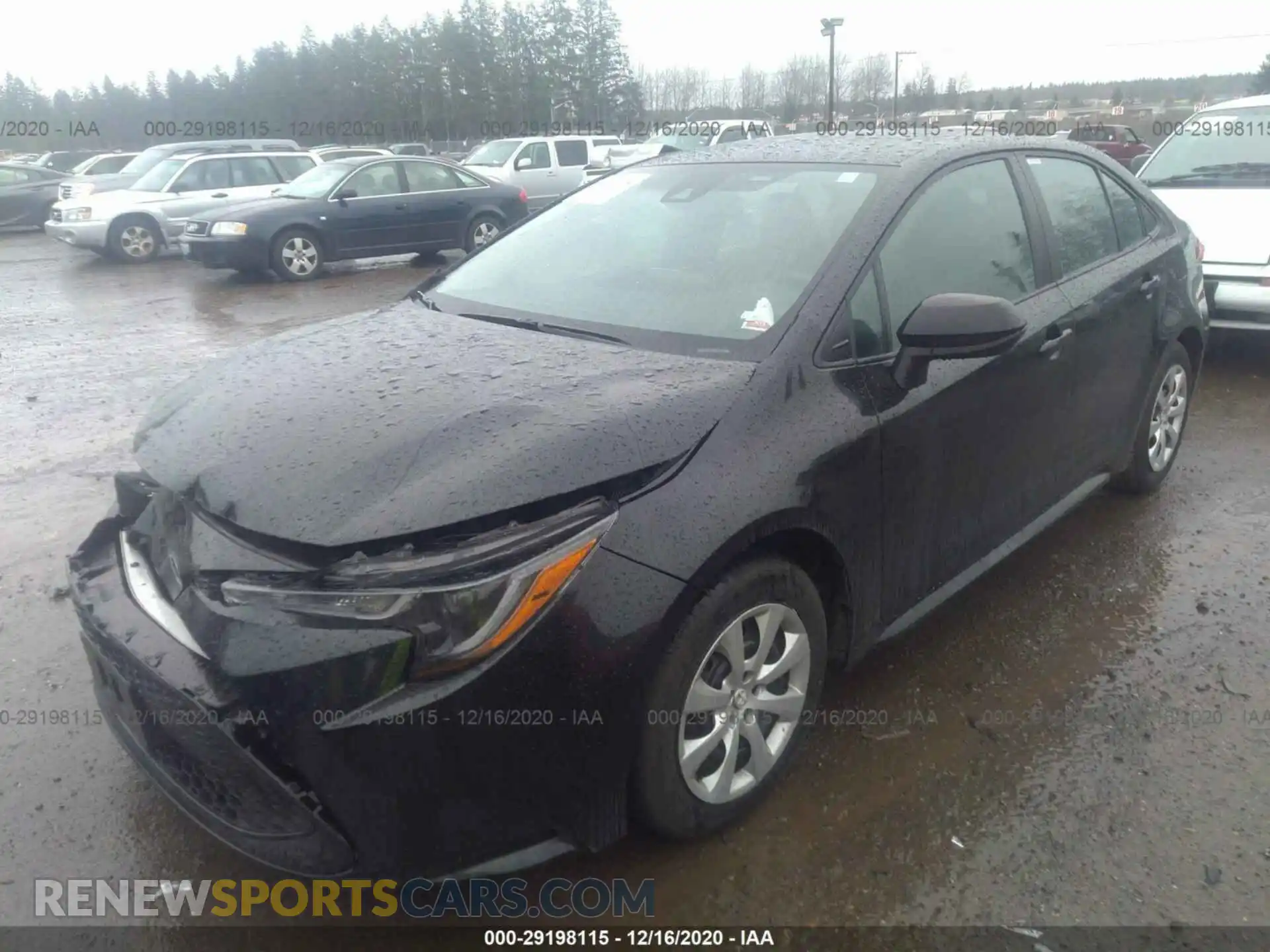 2 Photograph of a damaged car 5YFEPRAE6LP101375 TOYOTA COROLLA 2020