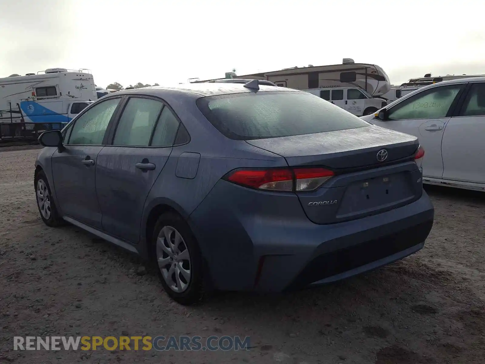 3 Photograph of a damaged car 5YFEPRAE6LP101702 TOYOTA COROLLA 2020