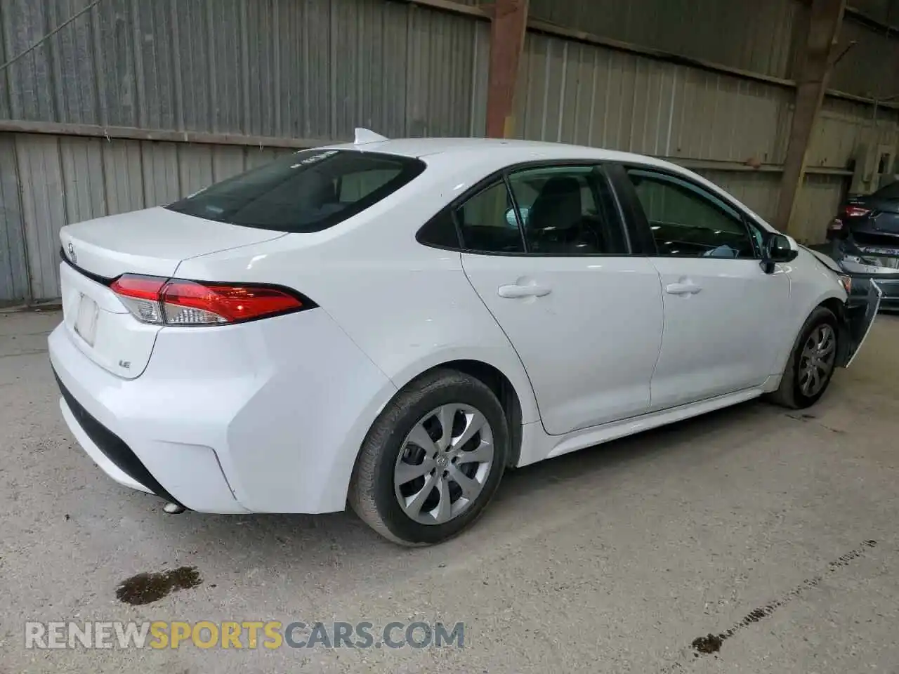 3 Photograph of a damaged car 5YFEPRAE6LP104230 TOYOTA COROLLA 2020