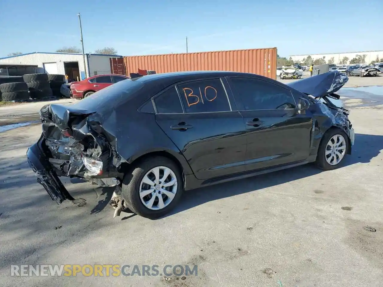 3 Photograph of a damaged car 5YFEPRAE6LP112702 TOYOTA COROLLA 2020