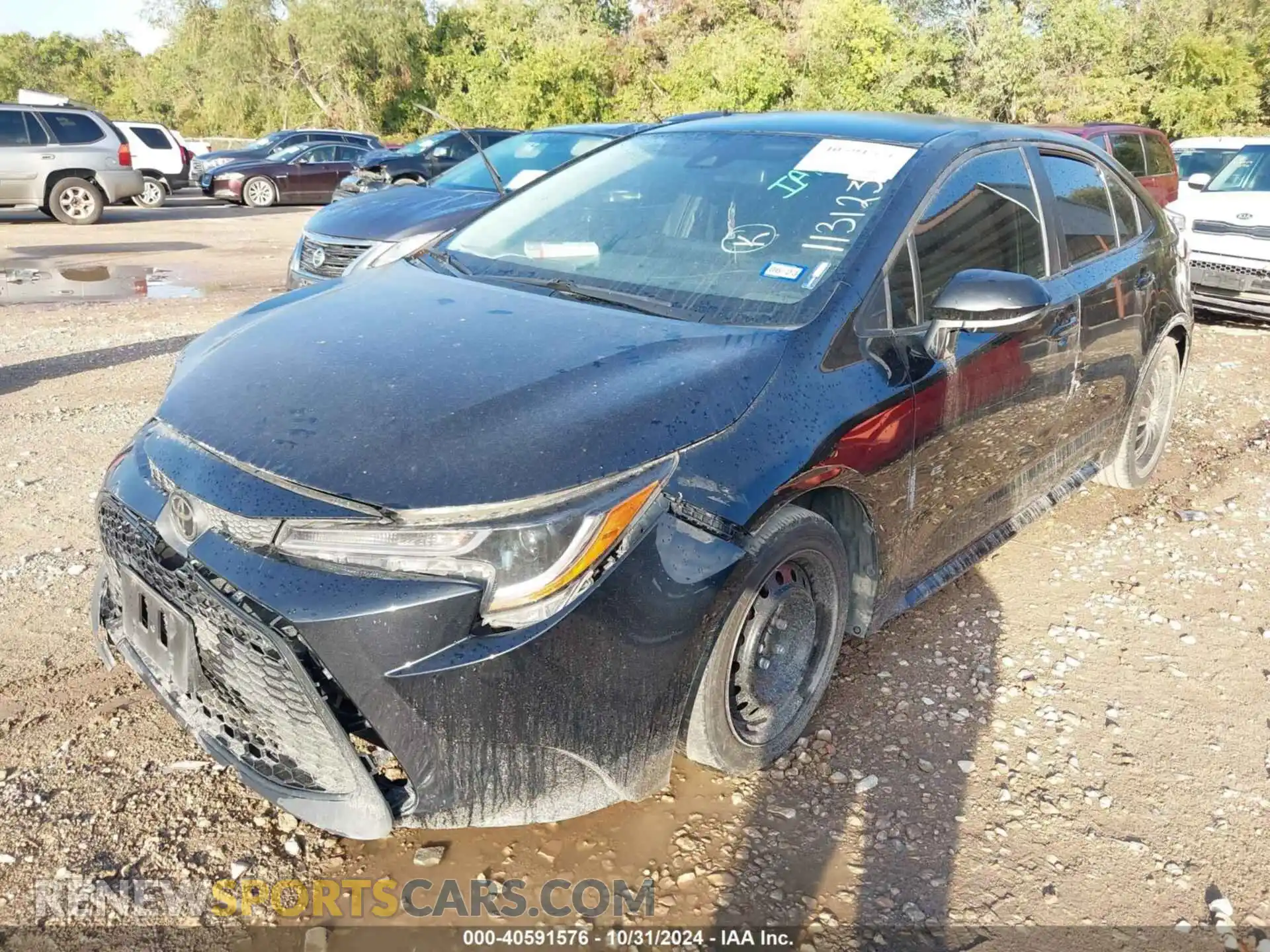 2 Photograph of a damaged car 5YFEPRAE6LP113123 TOYOTA COROLLA 2020