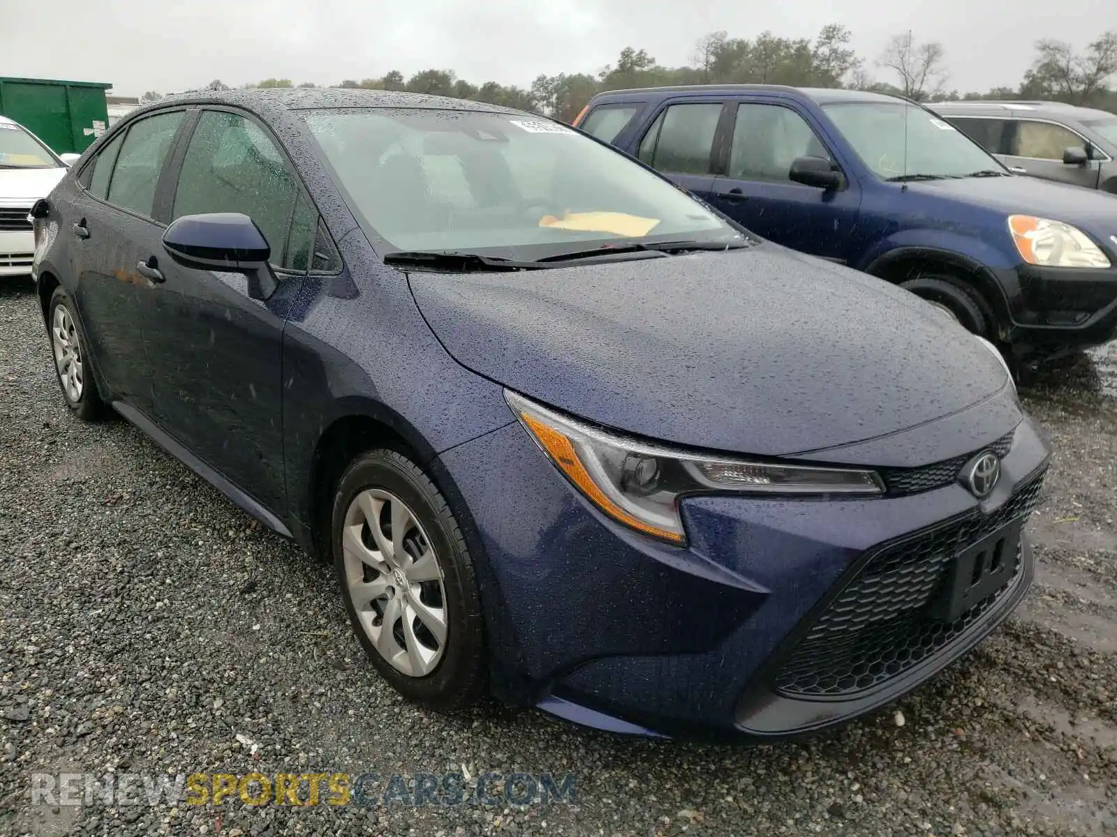 1 Photograph of a damaged car 5YFEPRAE6LP114787 TOYOTA COROLLA 2020