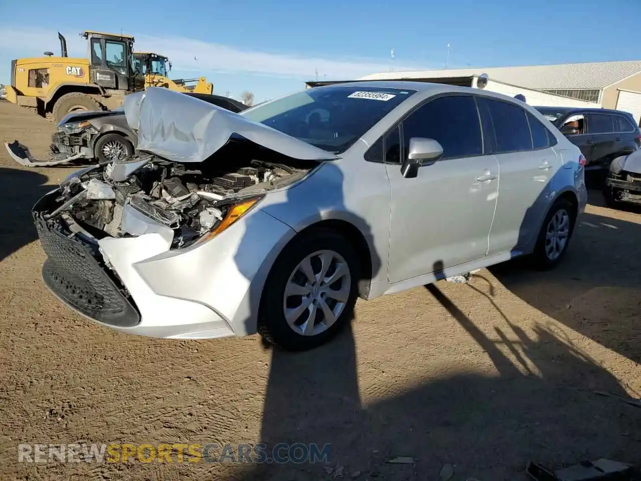 1 fotografías del automóvil dañado 5YFEPRAE7LP006209 TOYOTA COROLLA 2020