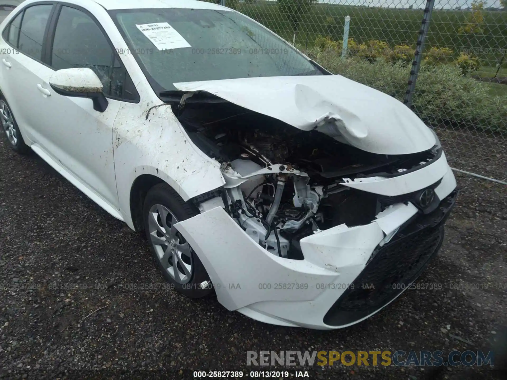 6 Photograph of a damaged car 5YFEPRAE7LP011085 TOYOTA COROLLA 2020