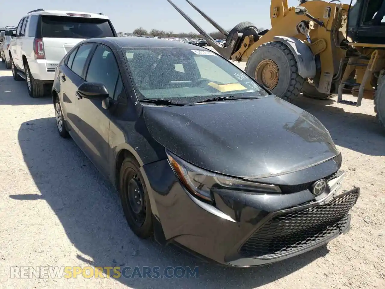 1 Photograph of a damaged car 5YFEPRAE7LP018523 TOYOTA COROLLA 2020