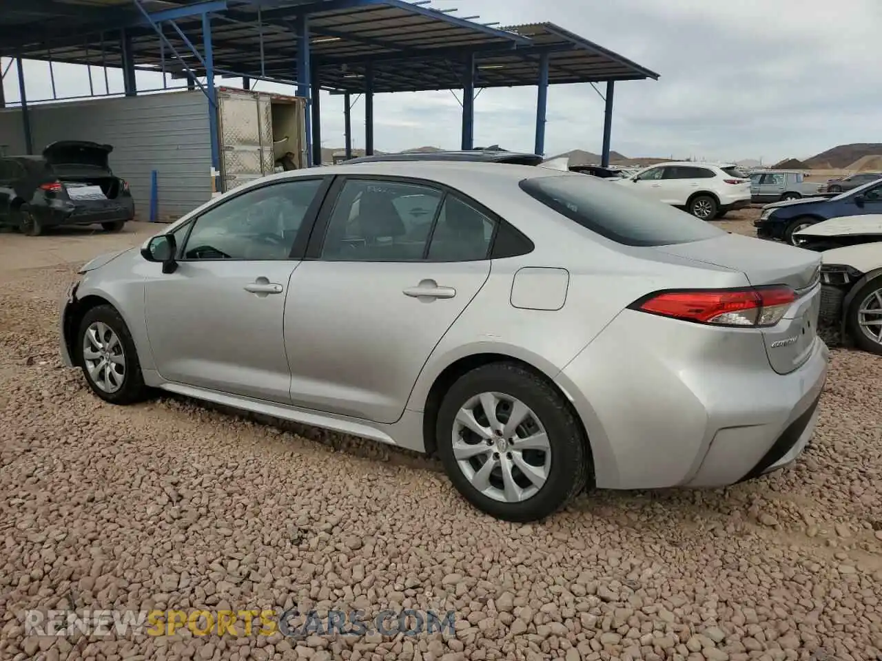 2 Photograph of a damaged car 5YFEPRAE7LP018697 TOYOTA COROLLA 2020