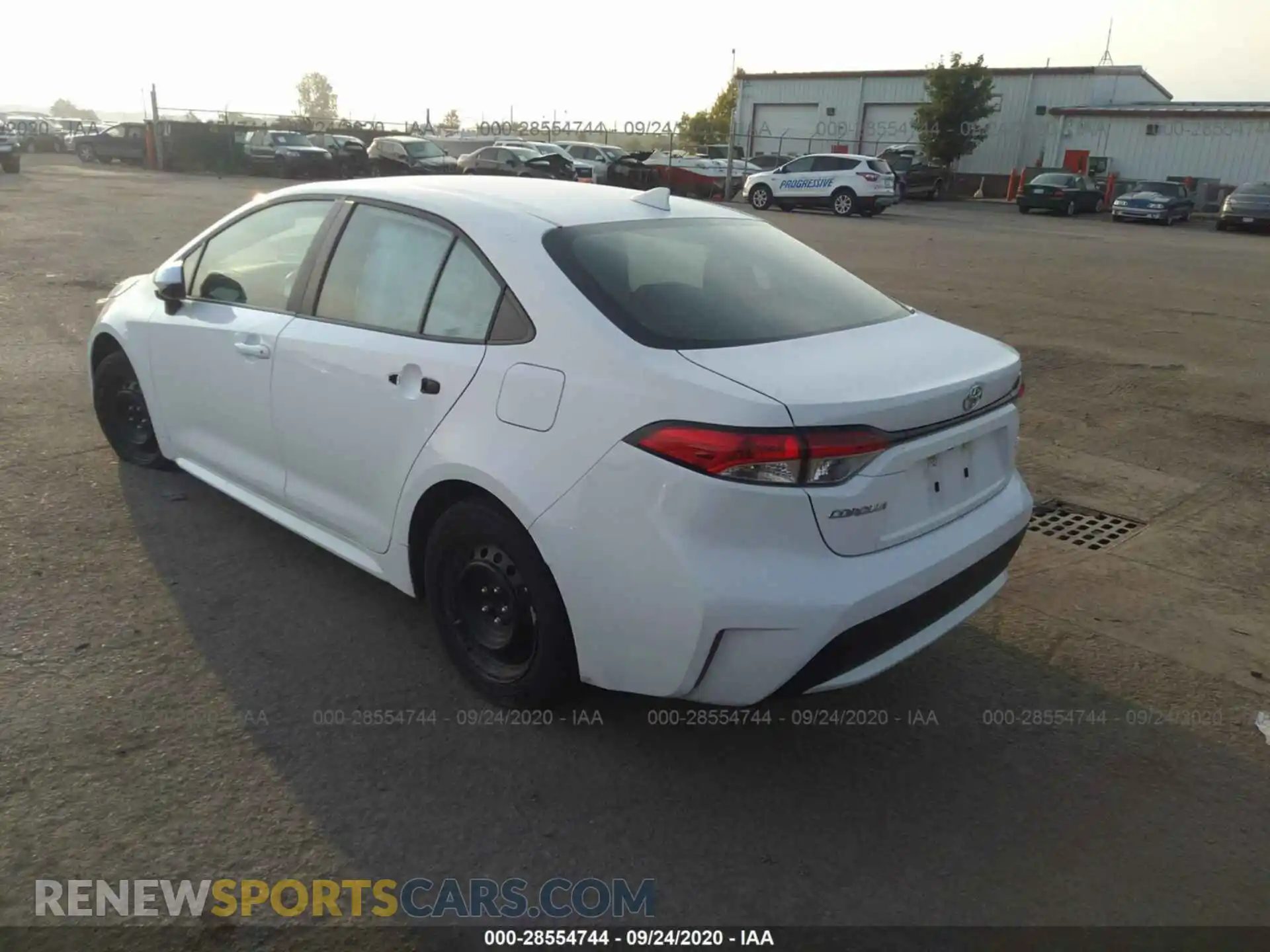 3 Photograph of a damaged car 5YFEPRAE7LP024189 TOYOTA COROLLA 2020