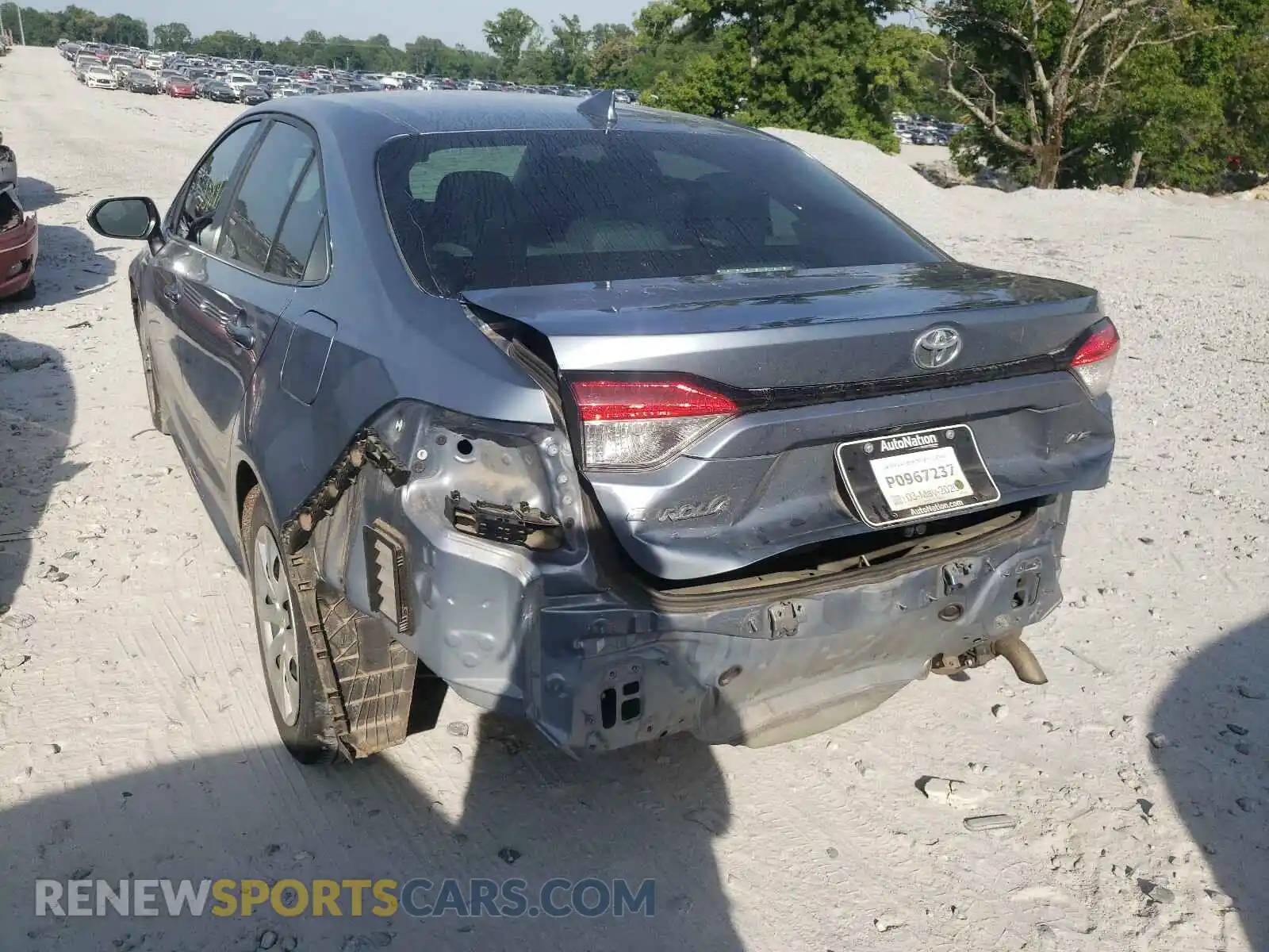 3 Photograph of a damaged car 5YFEPRAE7LP066457 TOYOTA COROLLA 2020