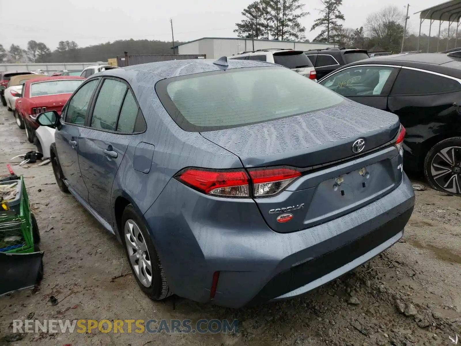 3 Photograph of a damaged car 5YFEPRAE7LP073747 TOYOTA COROLLA 2020