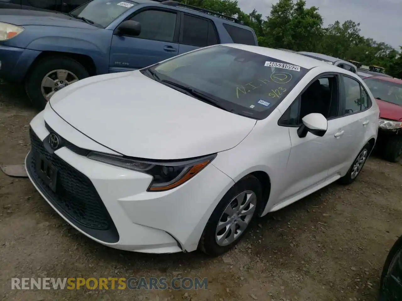 2 Фотография поврежденного автомобиля 5YFEPRAE7LP080245 TOYOTA COROLLA 2020