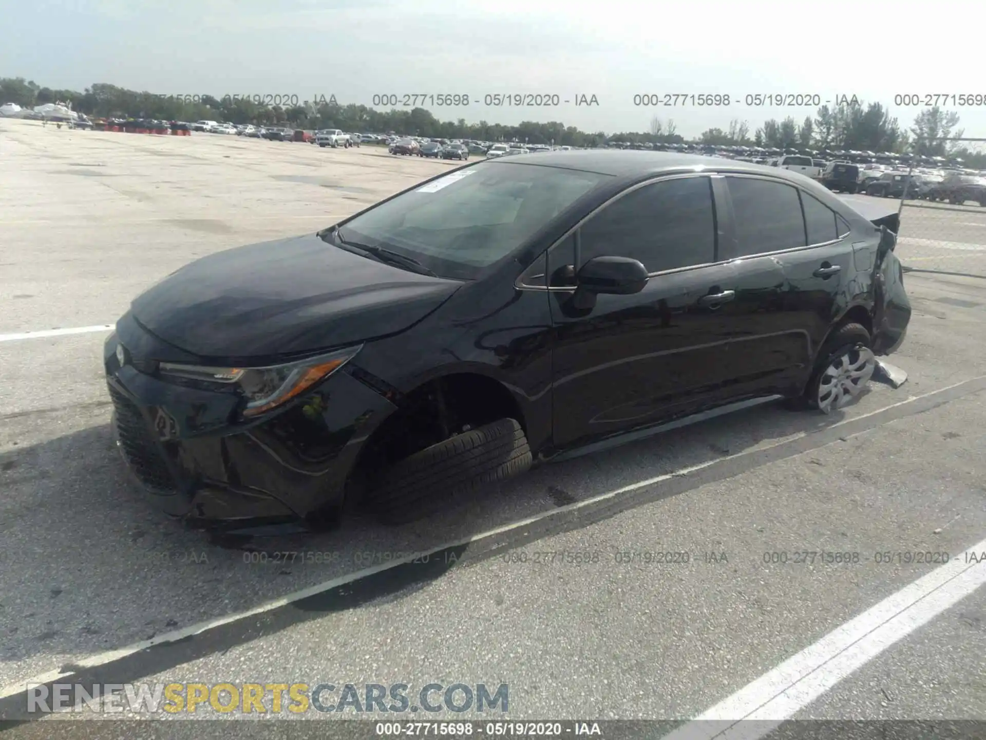 2 Фотография поврежденного автомобиля 5YFEPRAE7LP089737 TOYOTA COROLLA 2020