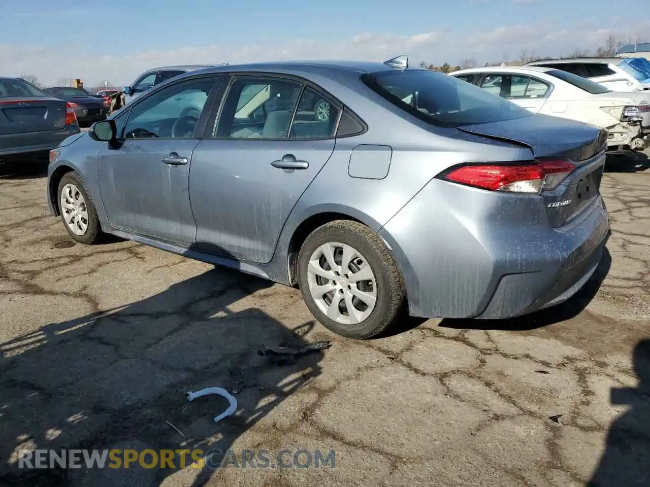 2 Photograph of a damaged car 5YFEPRAE7LP094906 TOYOTA COROLLA 2020