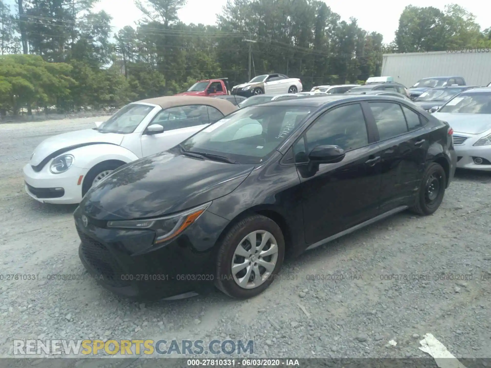 2 Photograph of a damaged car 5YFEPRAE7LP097952 TOYOTA COROLLA 2020