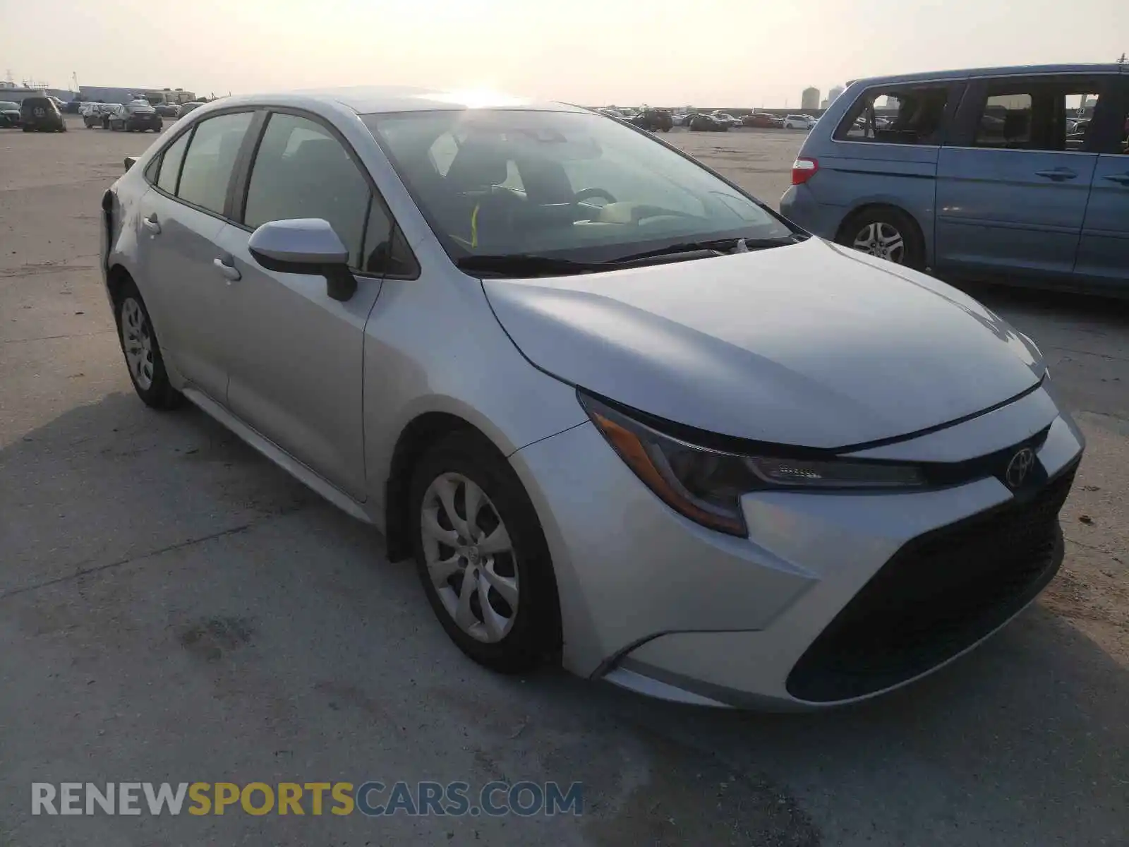 1 Photograph of a damaged car 5YFEPRAE7LP100218 TOYOTA COROLLA 2020