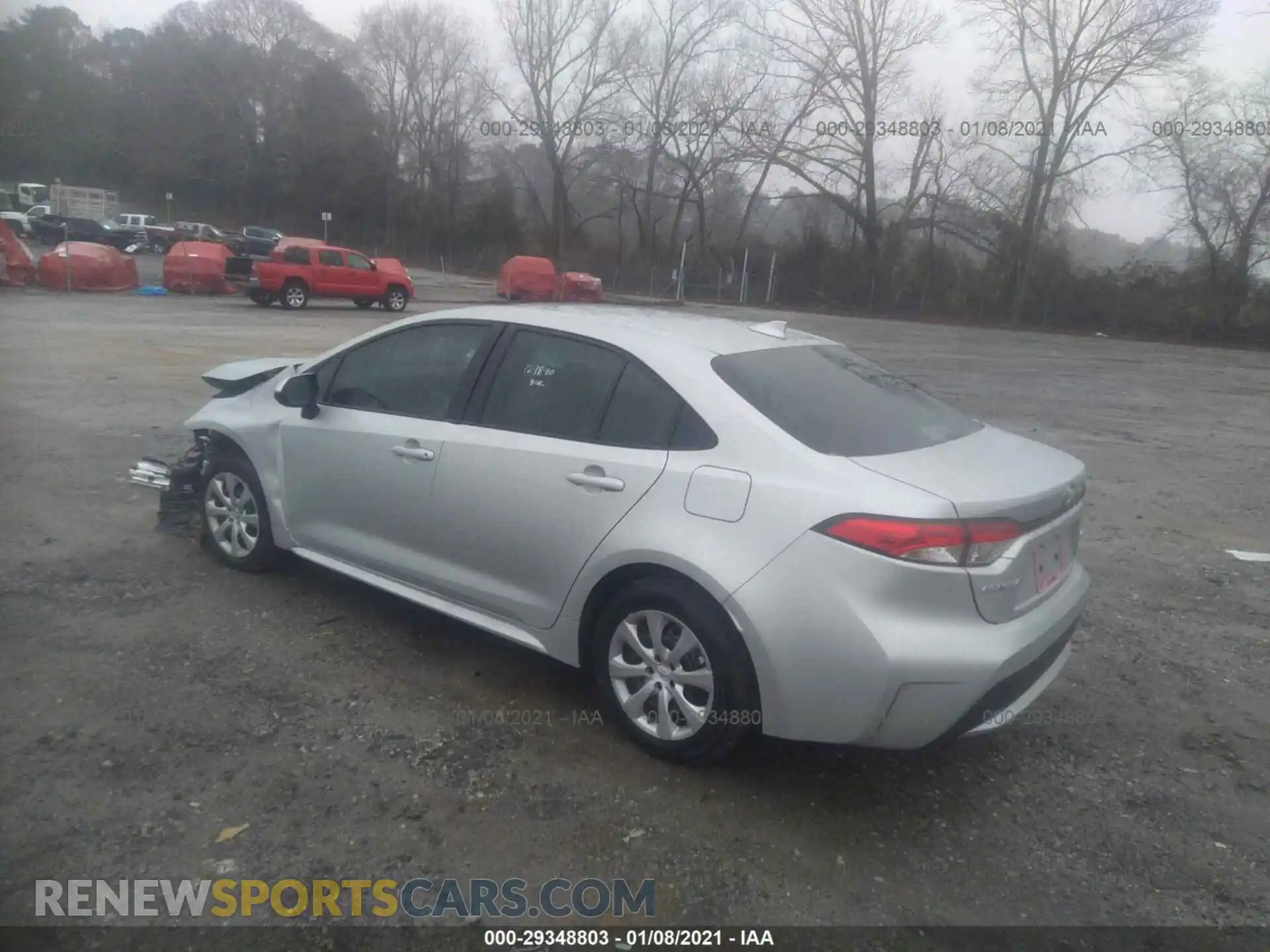 3 Photograph of a damaged car 5YFEPRAE7LP103863 TOYOTA COROLLA 2020