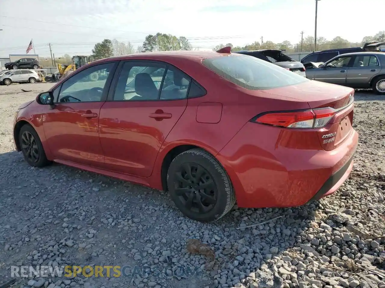 2 Photograph of a damaged car 5YFEPRAE7LP110487 TOYOTA COROLLA 2020