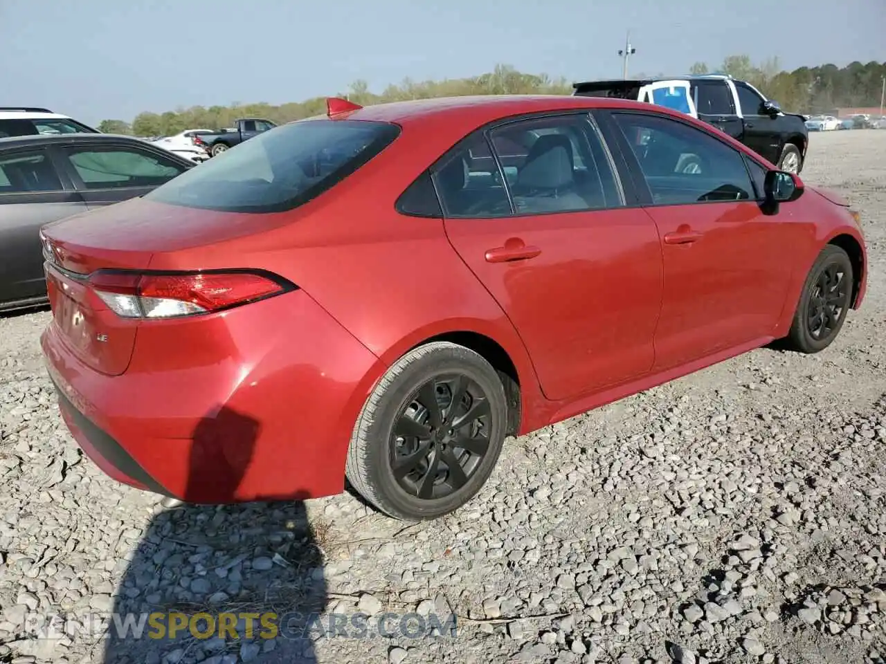 3 Photograph of a damaged car 5YFEPRAE7LP110487 TOYOTA COROLLA 2020