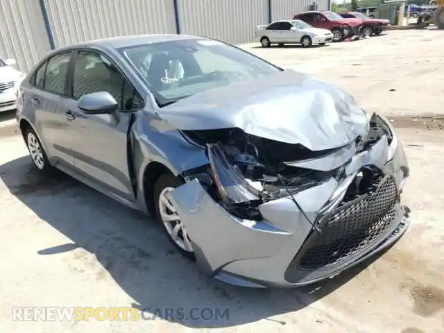 1 Photograph of a damaged car 5YFEPRAE7LP110702 TOYOTA COROLLA 2020