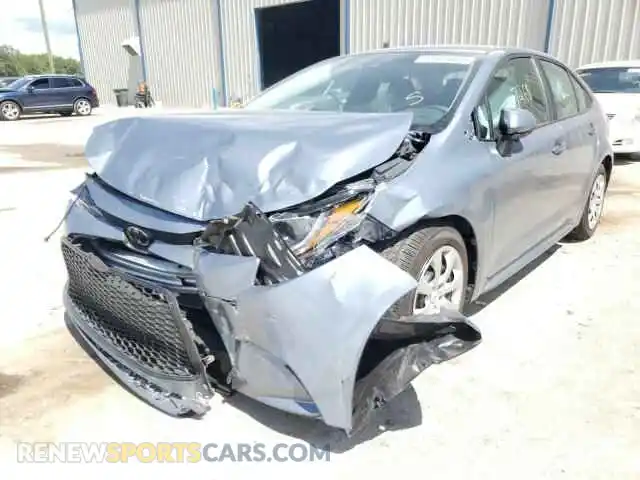2 Photograph of a damaged car 5YFEPRAE7LP110702 TOYOTA COROLLA 2020