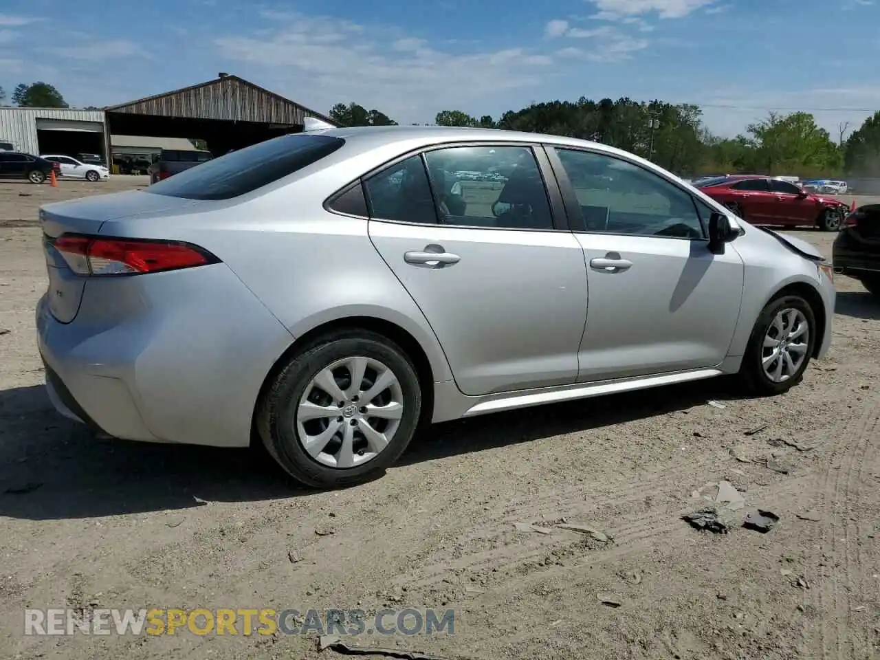 3 Photograph of a damaged car 5YFEPRAE7LP120047 TOYOTA COROLLA 2020
