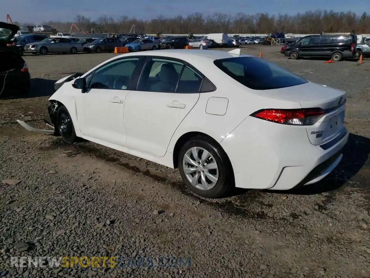 2 Photograph of a damaged car 5YFEPRAE8LP006879 TOYOTA COROLLA 2020