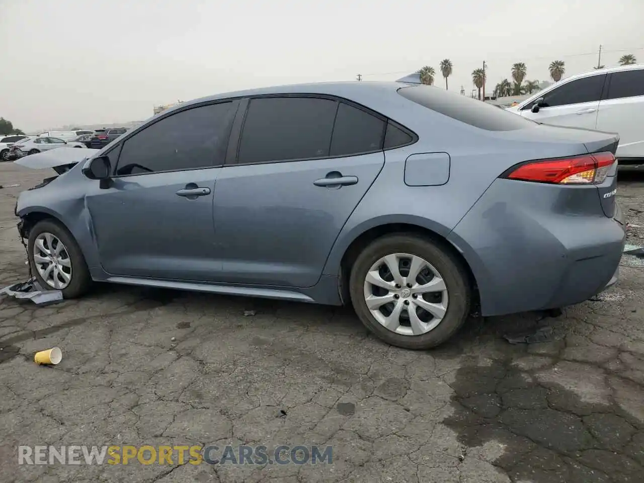 2 Photograph of a damaged car 5YFEPRAE8LP010379 TOYOTA COROLLA 2020