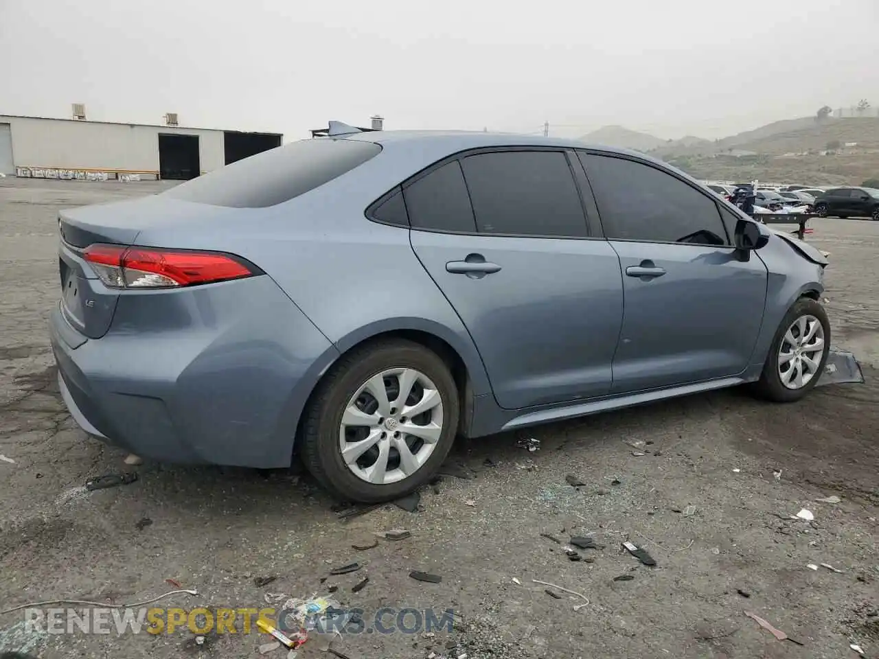 3 Photograph of a damaged car 5YFEPRAE8LP010379 TOYOTA COROLLA 2020